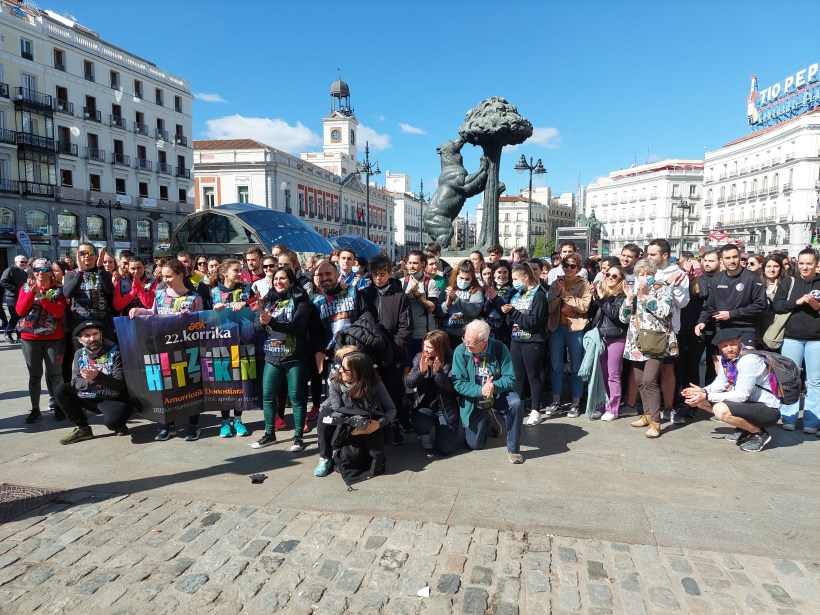 Madrilen ere euskararen alde!!! pese a la prohibición del Ayuntamiento del PP